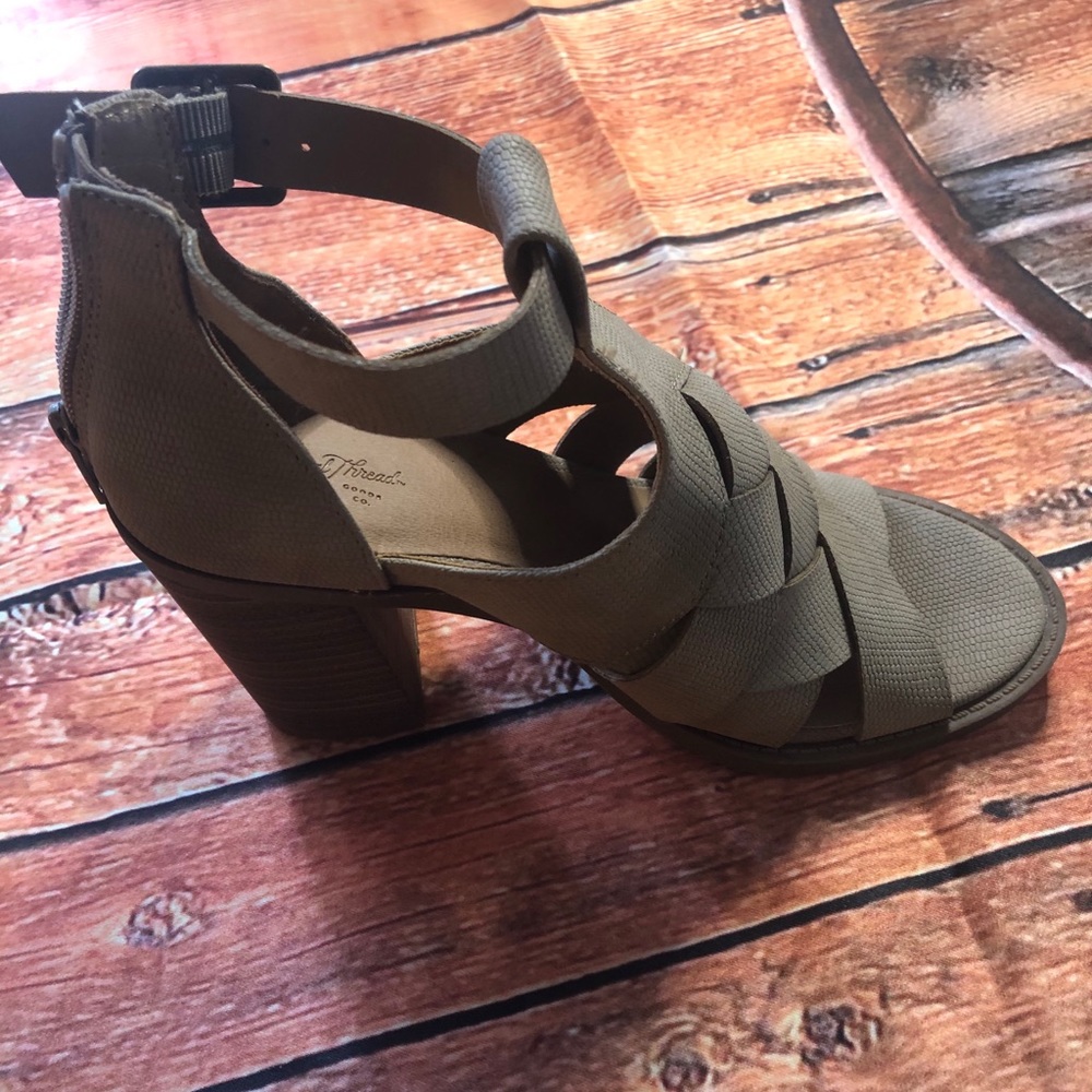 Single left heel size 6 1/2 for amputee lady